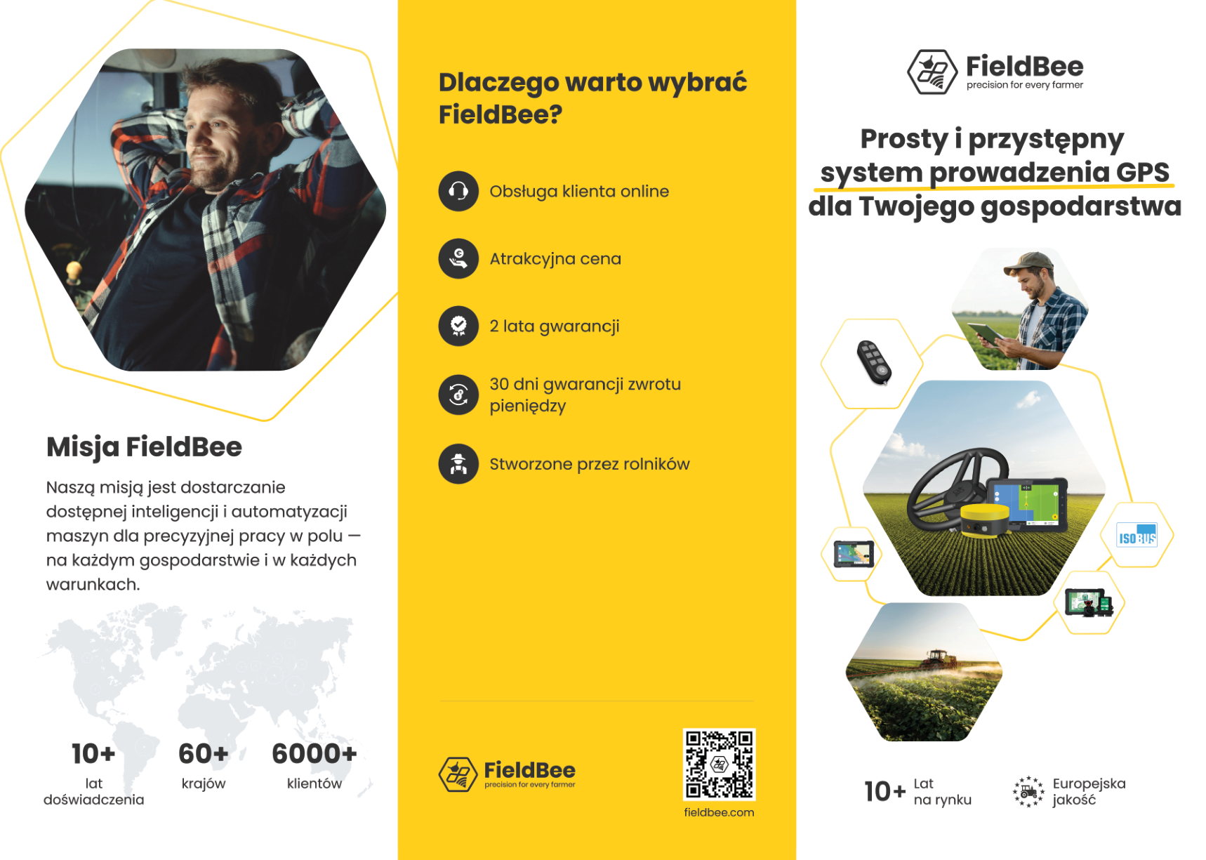 Broszura FieldBee — strona 1